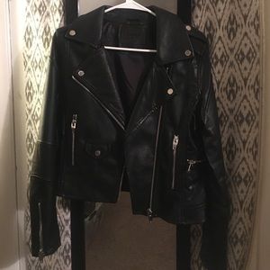 Blank NYC Women’s Bleak Leather Jacket